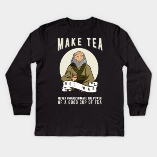 avatar the last airbender - Uncle iroh Kids Long Sleeve T-Shirt